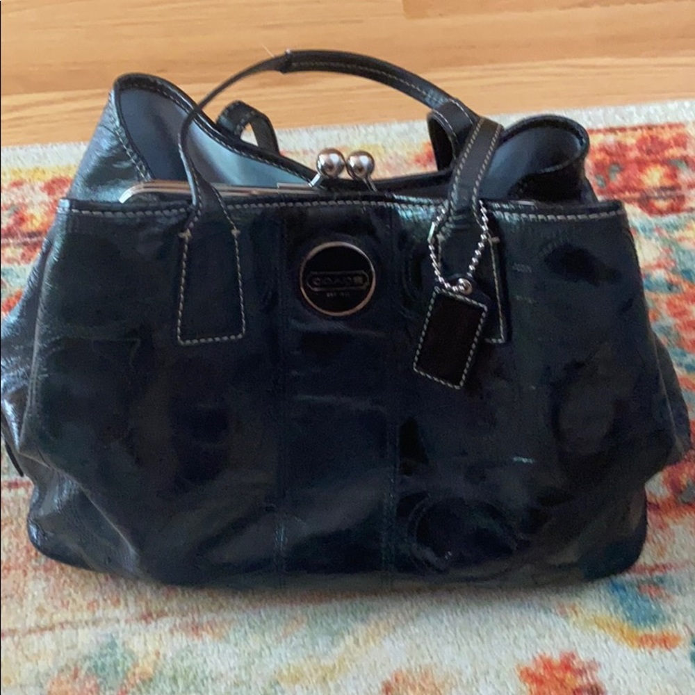Black Coach bag